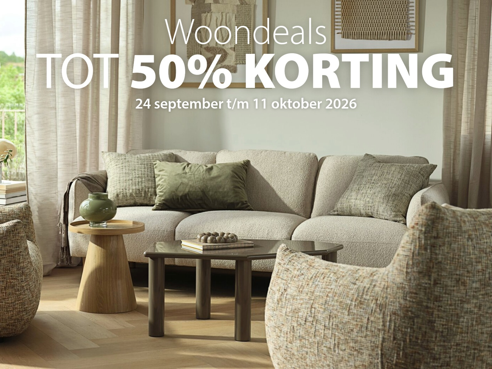 Woondeals | Tot 50% korting Woondeals | Tot 50% korting